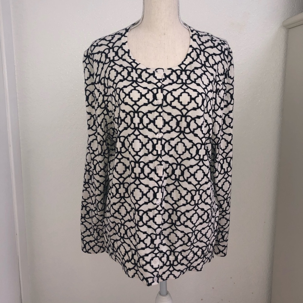 Patterned Cardigan